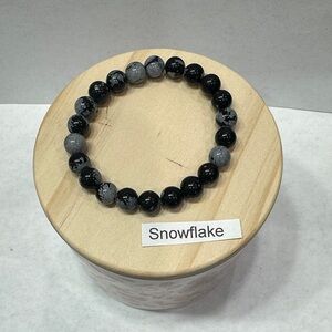 Snowflake Beaded Bracelet